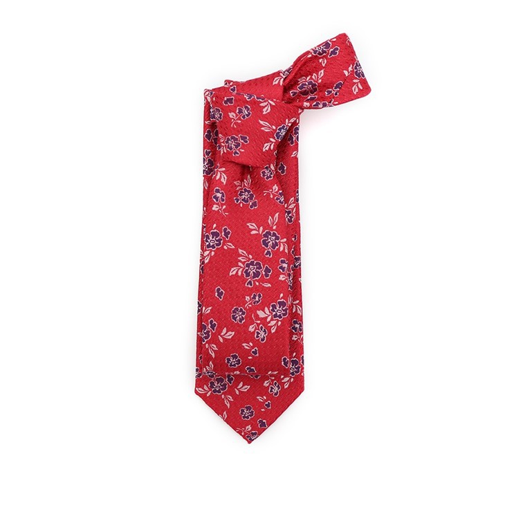 Floral Silk Tie