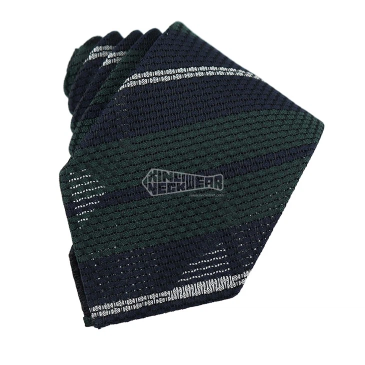 Dark Green Grenadine Tie