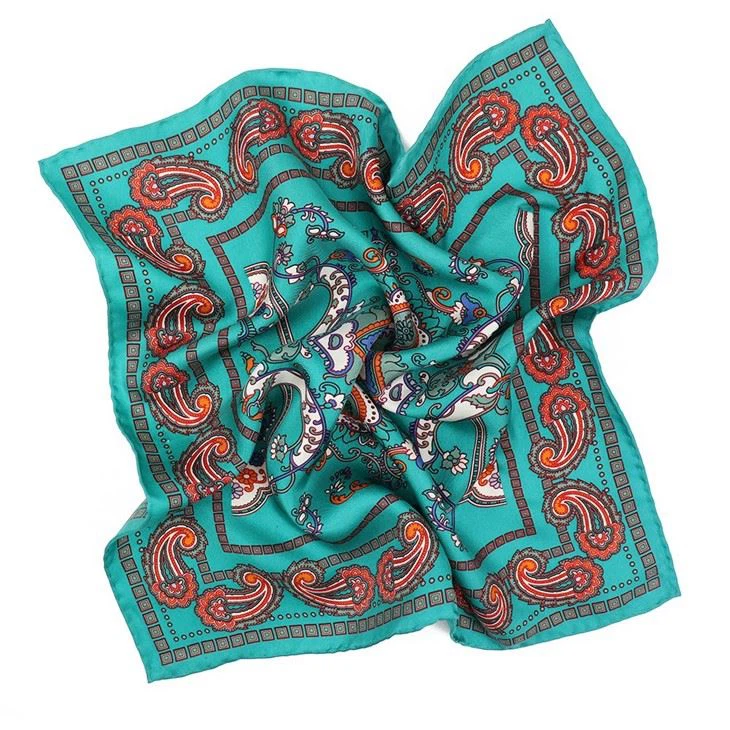 Silk Paisley Handkerchief