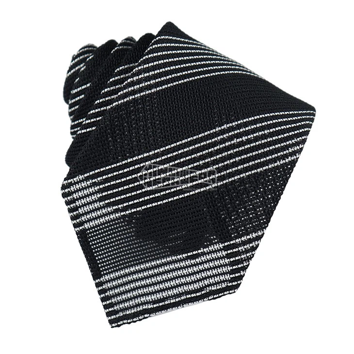 Grenadine Tie Black