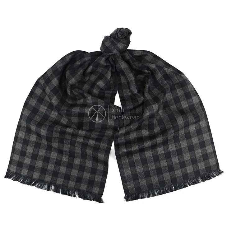 Wool Winter Scarf Mens